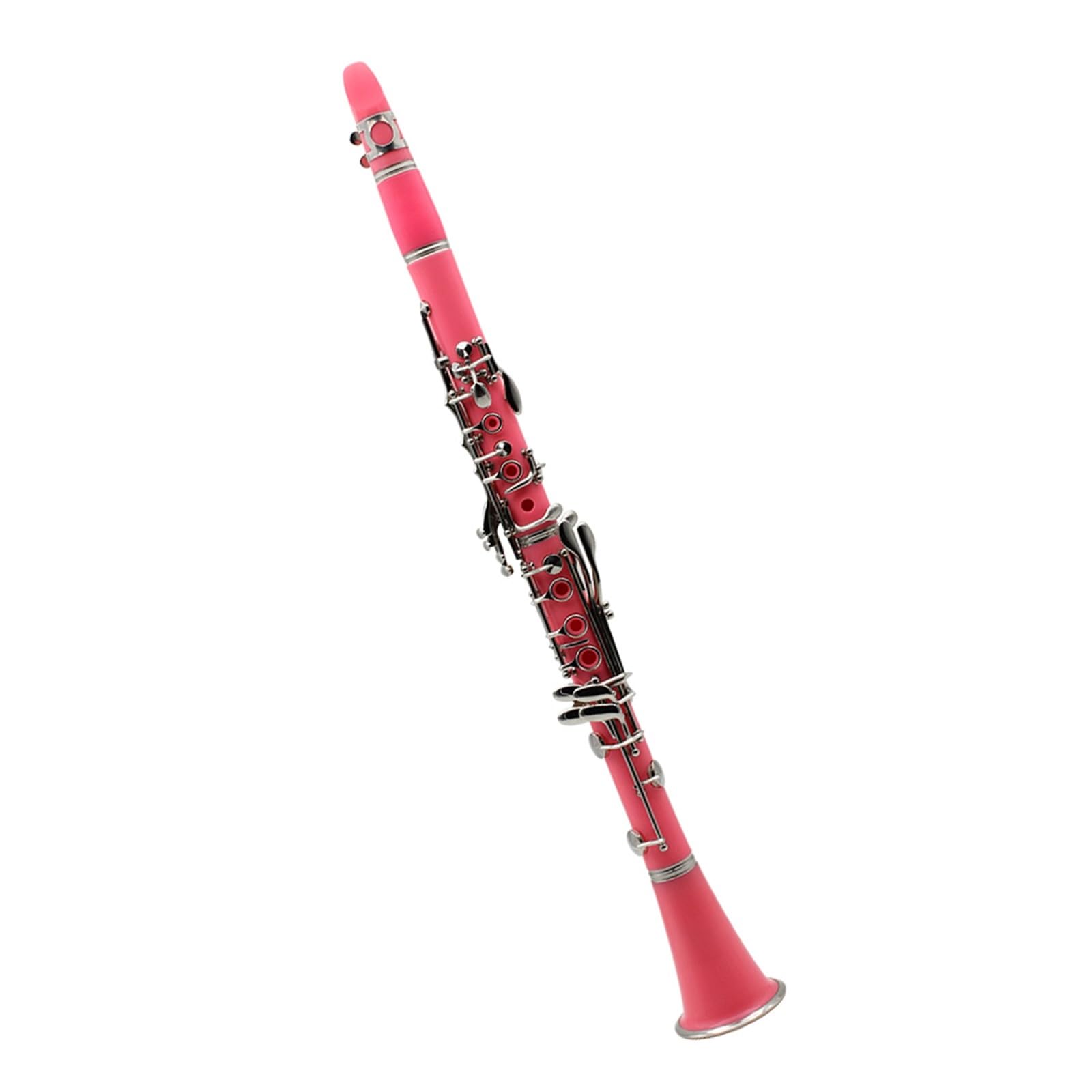 Amazon | クラリネット ピンククラリネット 17 キー Bb B